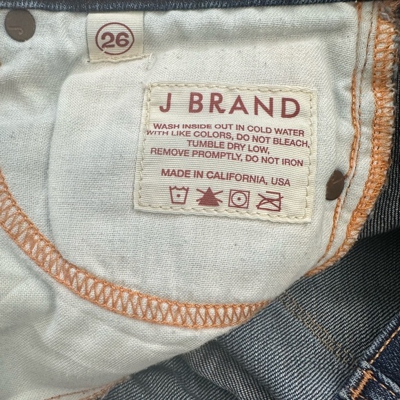 EUC! J Brand Low Rise Petite Pencil Leg 26 Ink Blue - Picture 5 of 7